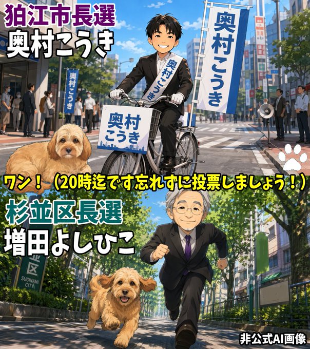 増田よしひこ 奥村こうき